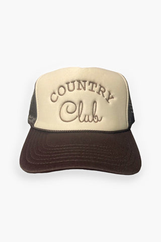I'm a Member of the Country Club Trucker Hat-Happi Style-L. Mae Boutique