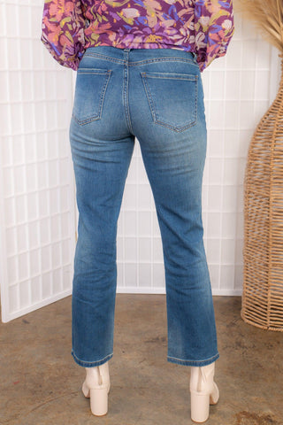 KUT from the Kloth Kelsey Reassuring High Rise Fab Ab Ankle Flare Jean-Kut from the Kloth-L. Mae Boutique