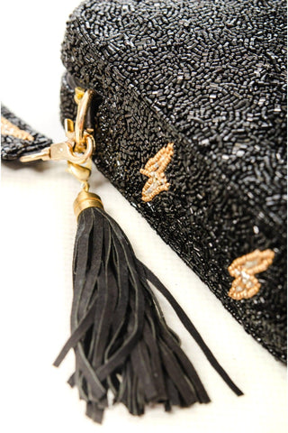 Lightning Bolt Beaded Bag-Accessories-Moyna-L. Mae Boutique & Wild Mabel Clothing