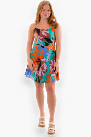 MINKPINK Ananya Abstract Mini Dress-Dresses-MinkPink-L. Mae Boutique & Wild Mabel Clothing