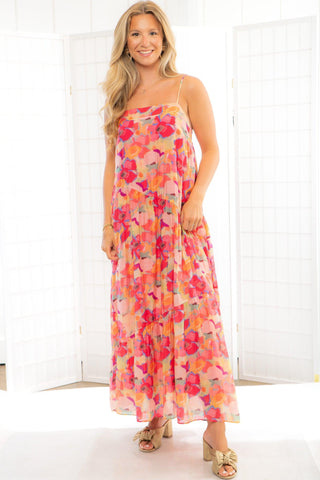 MINKPINK Freyano Bright Floral Maxi Dress-Dresses-MinkPink-L. Mae Boutique & Wild Mabel Clothing