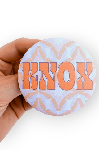 Orange Knox Gameday Button-Thanks For Everything-L. Mae Boutique