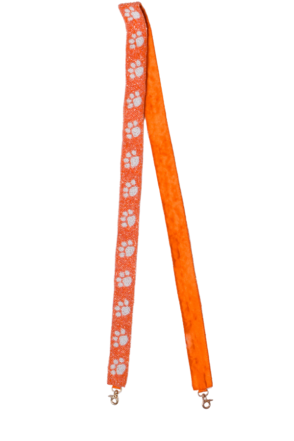 Orange Tiger Paw Beaded Strap-Accessories-Not specified-L. Mae Boutique & Wild Mabel Clothing