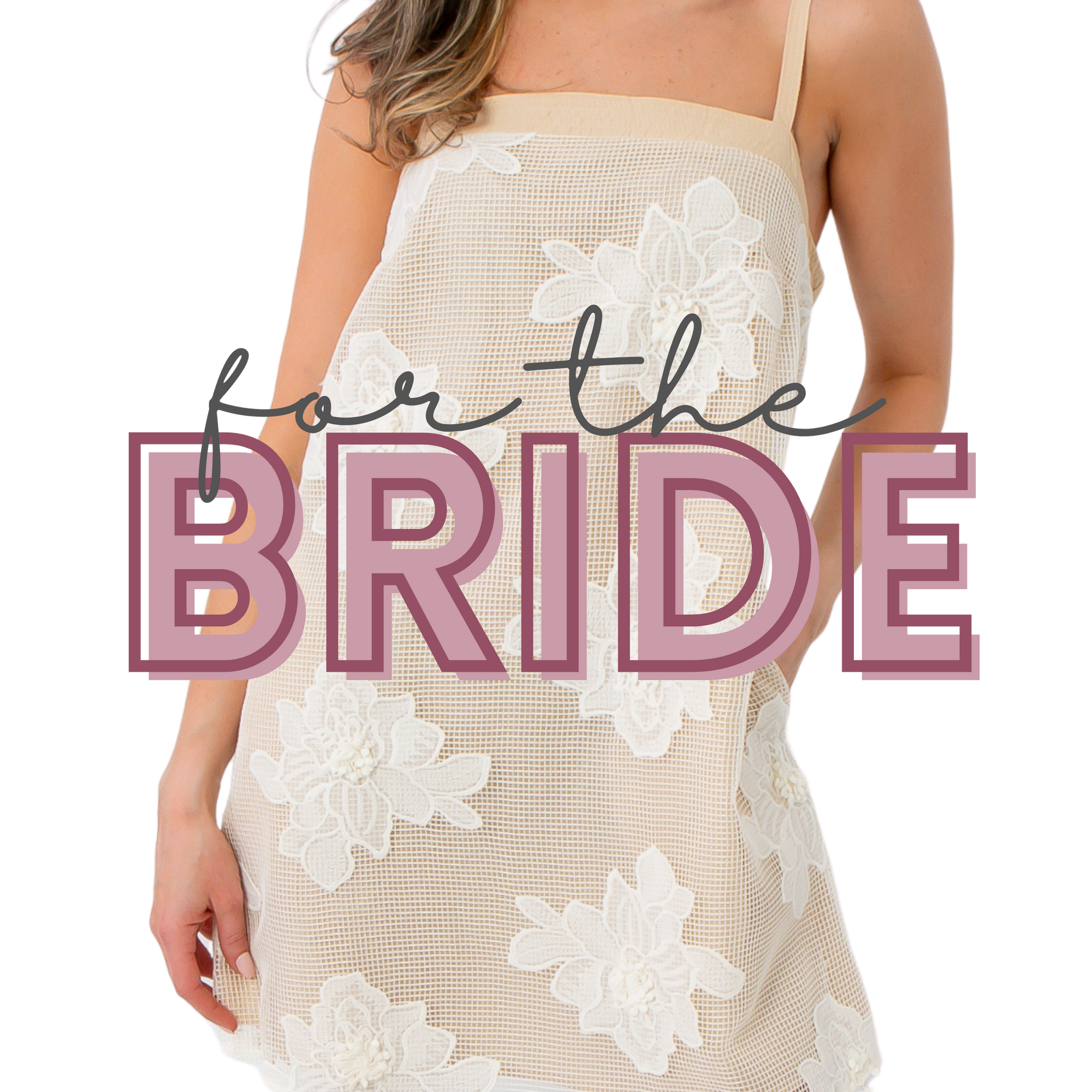 Bridal white dress collection perfect for spring summer 2026 brides for showers, bachelorettes weekends, and rehearsal activities