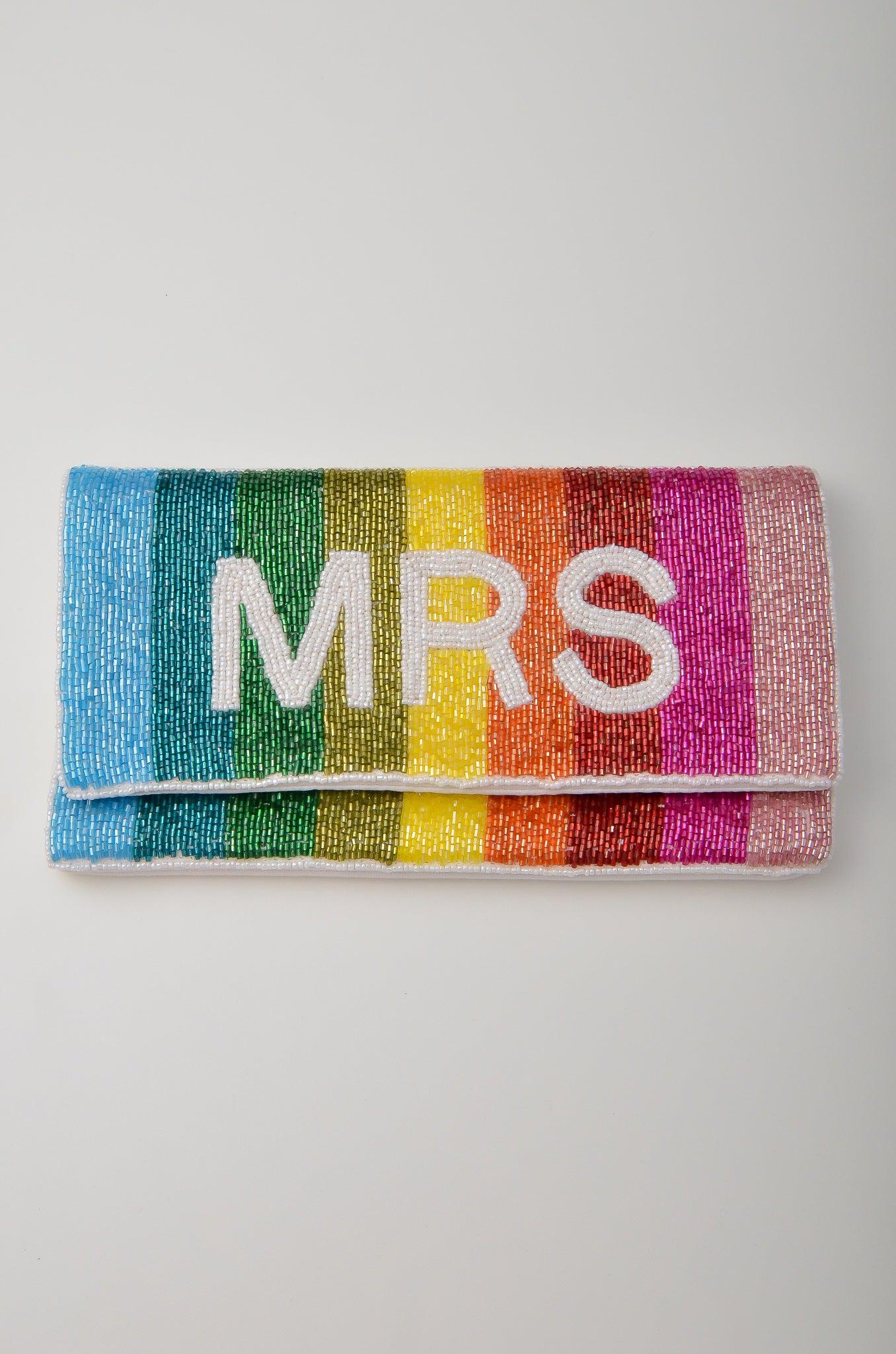 Rainbow "MRS" Crossbody Bag-Accessories-Ole-L. Mae Boutique & Wild Mabel Clothing