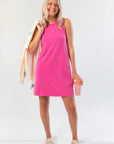 Z Supply Island Pink Sloane Jersey Mini Dress