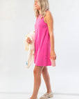 Z Supply Island Pink Sloane Jersey Mini Dress
