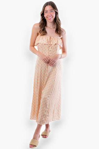 Saltwater Luxe Victorya Rose Bloom Maxi Dress-Dresses-Saltwater Luxe-L. Mae Boutique & Wild Mabel Clothing