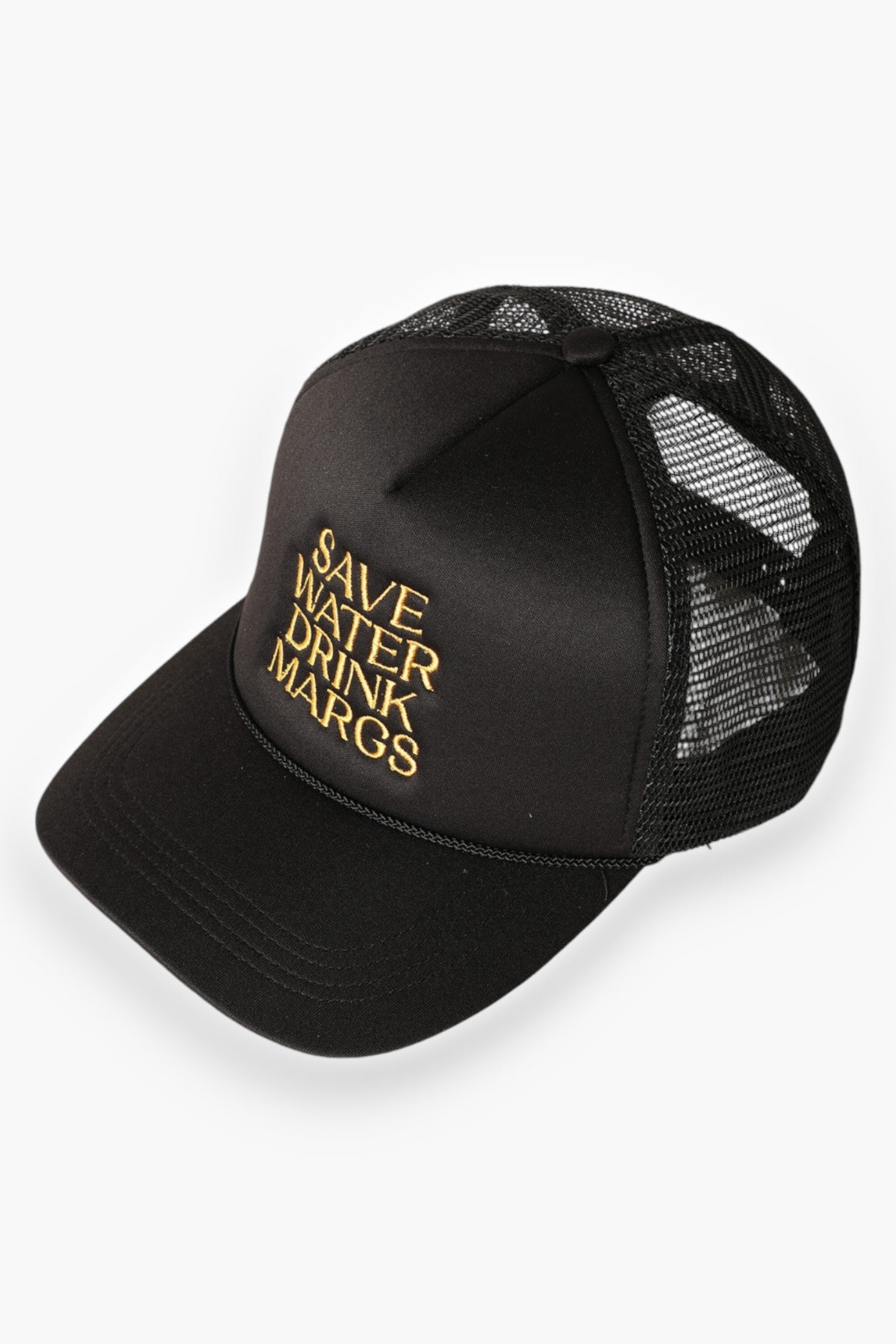 Save Water Drink Margs Black Trucker Hat-Accessories-Fashion City-L. Mae Boutique & Wild Mabel Clothing