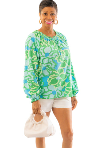 Show Me Your Mumu Abstract Poppy Multi Margo Tunic-Show Me Your Mumu-L. Mae Boutique