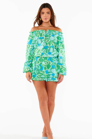 Show Me Your Mumu Abstract Poppy Multi Margo Tunic-Tops-Show Me Your Mumu-L. Mae Boutique & Wild Mabel Clothing