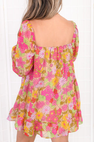 Show Me Your Mumu Carnaby Floral Briar Mini Dress-Show Me Your Mumu-L. Mae Boutique
