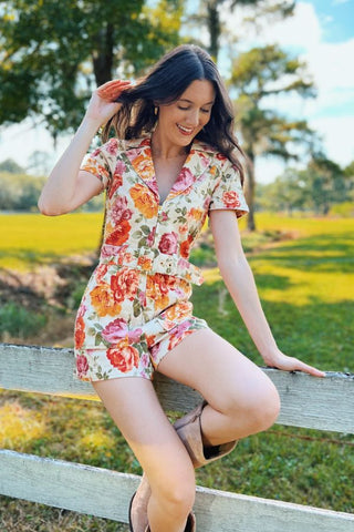 Show Me Your Mumu Hillside Floral Outlaw Romper-Show Me Your Mumu-L. Mae Boutique