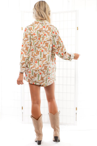 Show Me Your Mumu Rodeo Escape Early Riser PJ Set-Onesies-Show Me Your Mumu-L. Mae Boutique & Wild Mabel Clothing