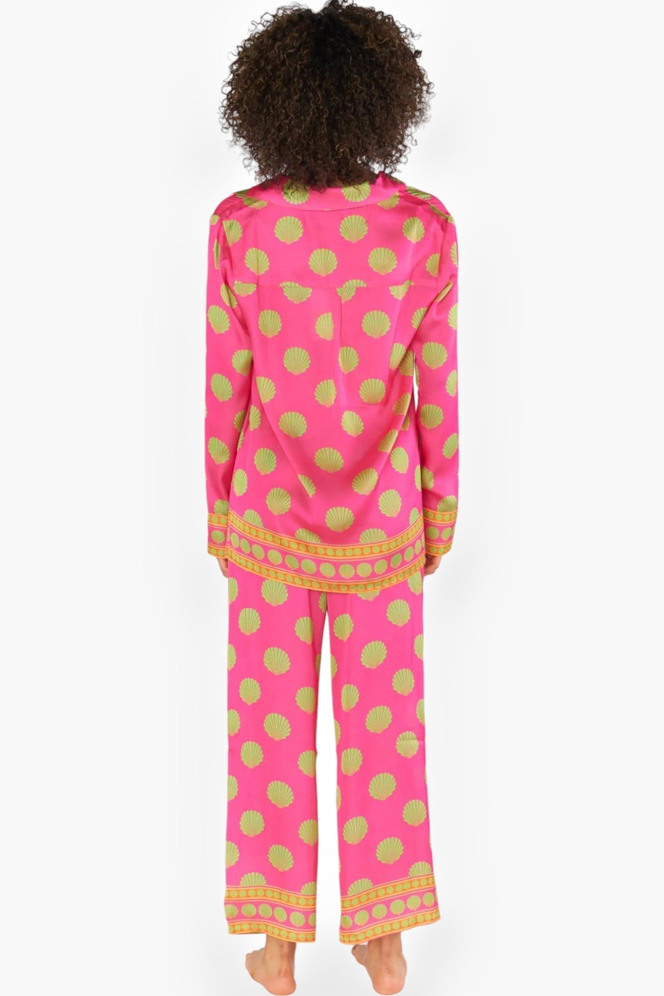 Show Me Your Mumu Sleepy Shells Silky Early Night PJ Set-Onesies-Show Me Your Mumu-L. Mae Boutique &amp; Wild Mabel Clothing