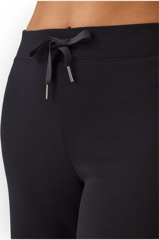 Spanx Black Air Essentials Wide Leg Pant-Bottoms-Spanx-L. Mae Boutique & Wild Mabel Clothing