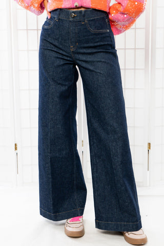 Spanx EveryWhere Wide Leg Jeans-Bottoms-Spanx-L. Mae Boutique & Wild Mabel Clothing