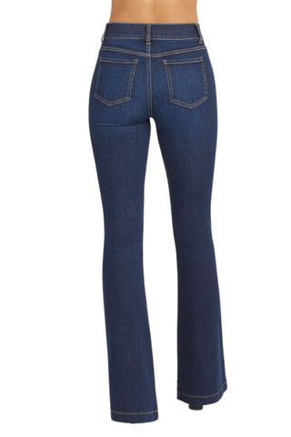 Spanx Midnight Shade Flare Jeans-Bottoms-Spanx-L. Mae Boutique & Wild Mabel Clothing