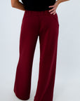 University of South Carolina comfy game day outfit, Matching burgundy Vneck sweatshirt and pants set