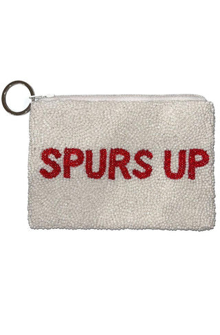 Spurs Up Beaded Coin Pouch-Tiana Designs-L. Mae Boutique