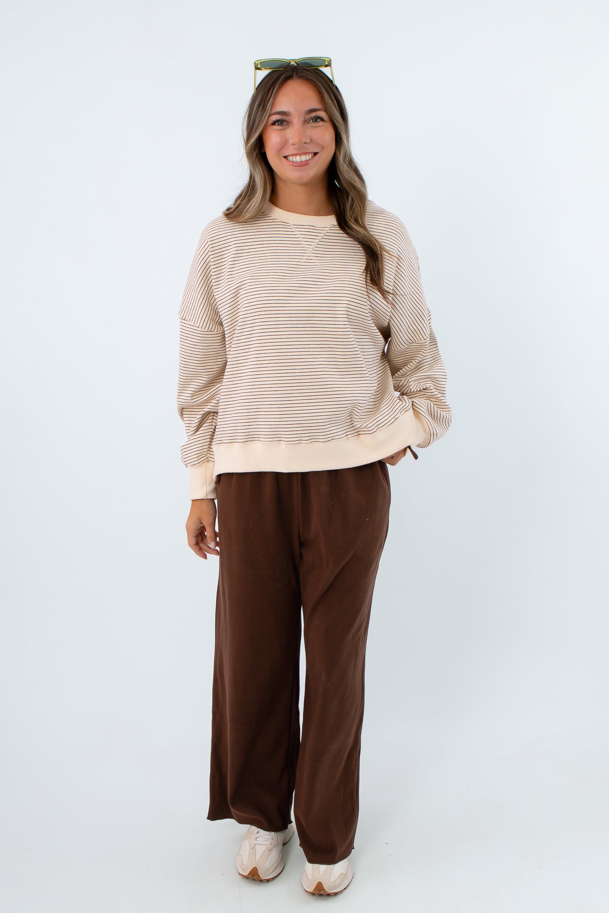 Tied Up Chocolate Brown Lounge Pants
