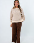 Tied Up Chocolate Brown Lounge Pants