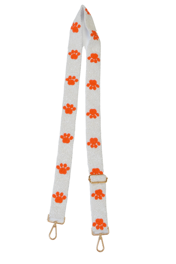 Tiger Paw Clemson Beaded Strap-Accessories-Moyna-L. Mae Boutique & Wild Mabel Clothing