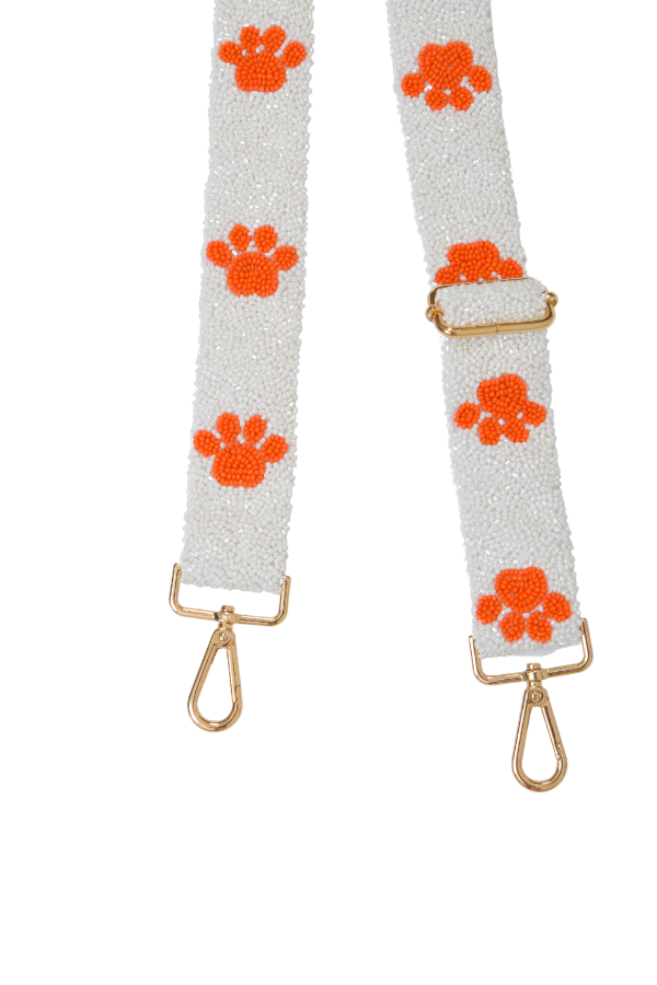 Tiger Paw Clemson Beaded Strap-Accessories-Moyna-L. Mae Boutique & Wild Mabel Clothing