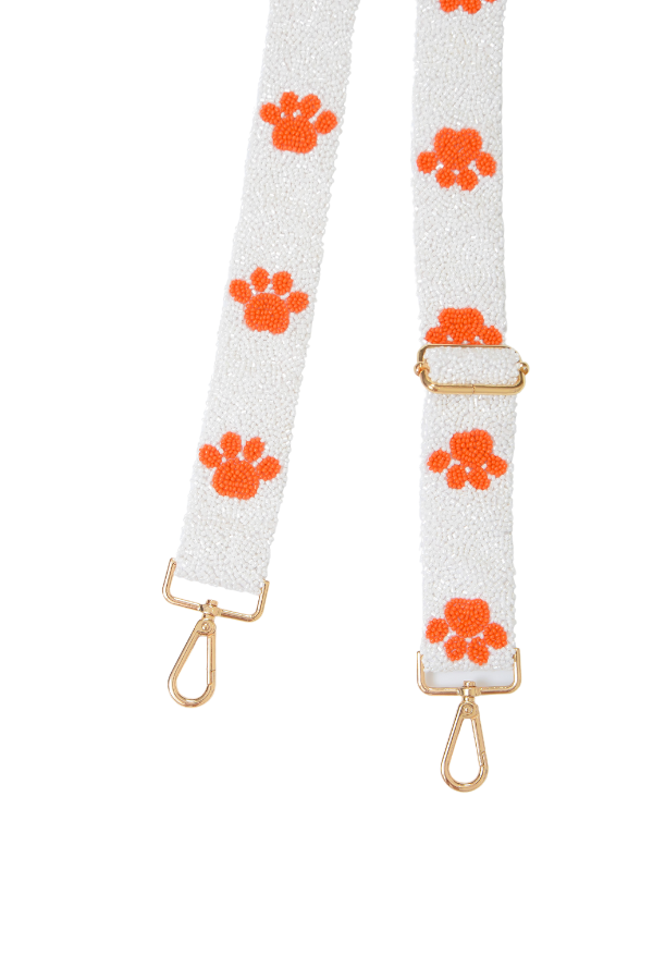 Tiger Paw Clemson Beaded Strap-Accessories-Moyna-L. Mae Boutique & Wild Mabel Clothing