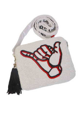 USC Spurs Up Beaded Bag-Tiana Designs-L. Mae Boutique