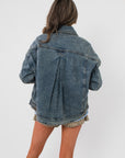 Washed Oversized Denim Jacket