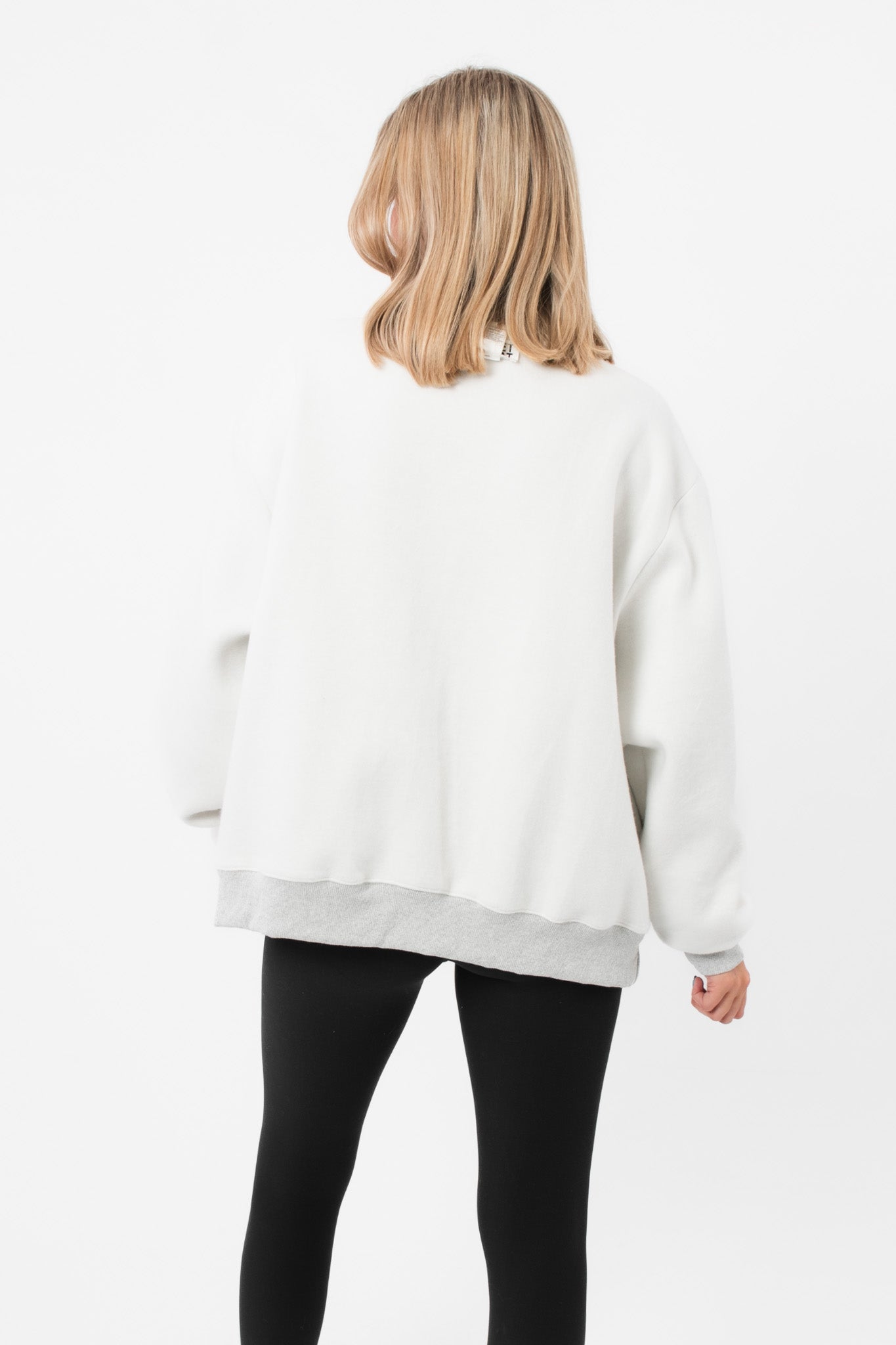 Heather Grey Clemson Tigers Reversible Mockneck