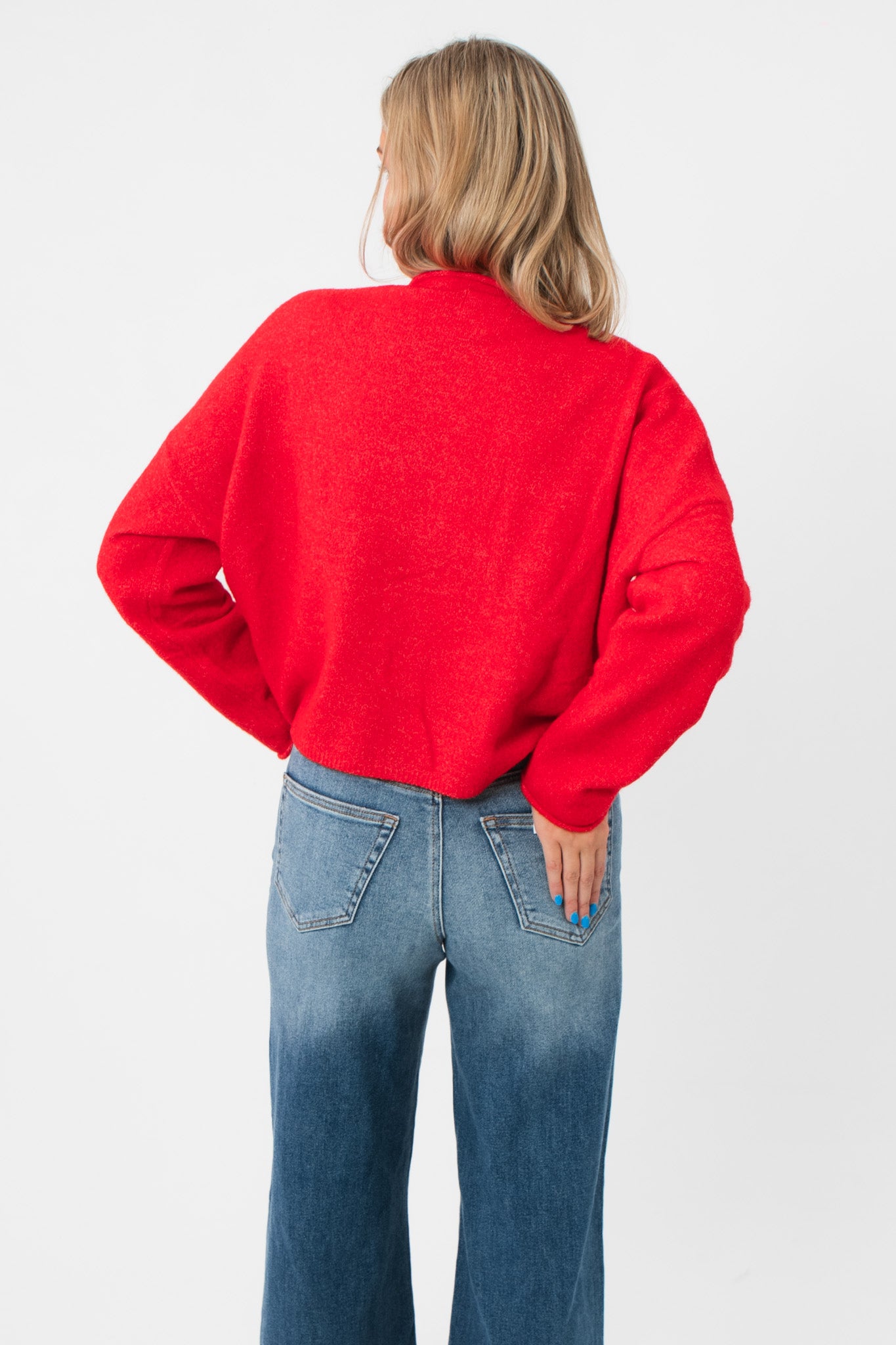Piper Red Cardigan
