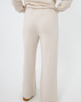 Back view of Z Supply Crystal Take All Sweatpant featuring elastic waistband and loose fit for relaxed, casual wear.