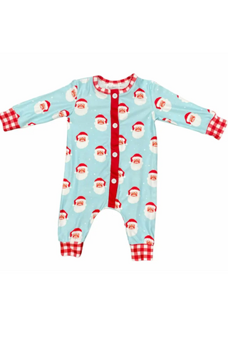 Santa Infant Christmas Pajamas-Sugar Bee Clothing-L. Mae Boutique