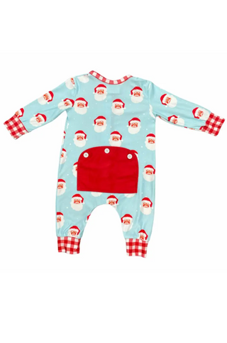 Santa Infant Christmas Pajamas-Sugar Bee Clothing-L. Mae Boutique