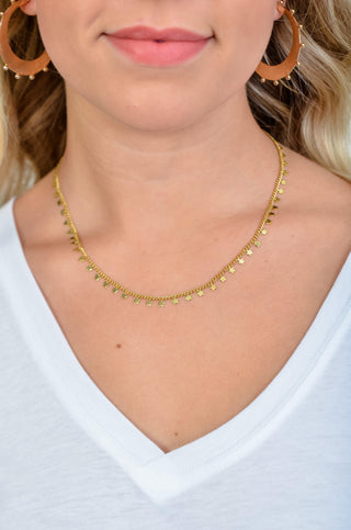 Twinkling Stars Necklace-Camel Threads-L. Mae Boutique