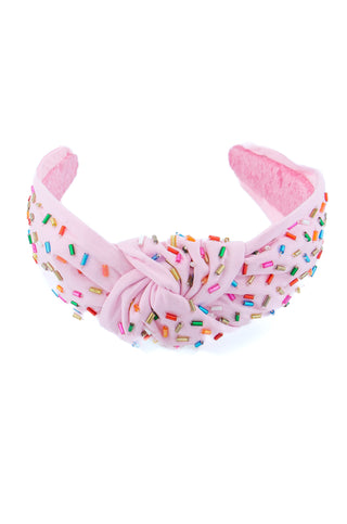 Birthday Sprinkle Studded Headband-Sandy + Rizzo-L. Mae Boutique