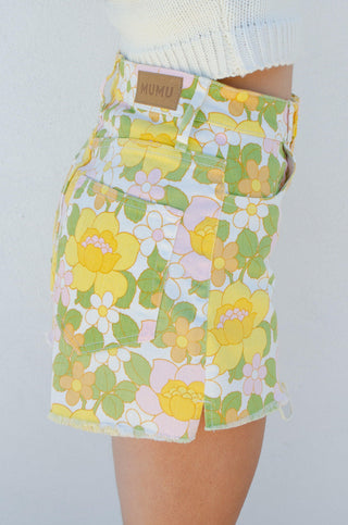 Show Me Your Mumu Fresh Floral Arizona High Waisted Shorts-Show Me Your Mumu-L. Mae Boutique