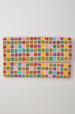 Colorful Checkered Crossbody Bag-Ole-L. Mae Boutique