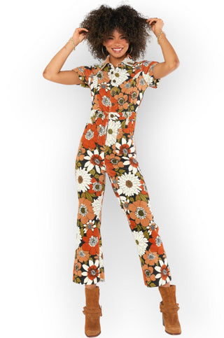 Show Me Your Mumu Hutton Floral Corduroy Cropper Everhart Jumpsuit-Show Me Your Mumu-L. Mae Boutique